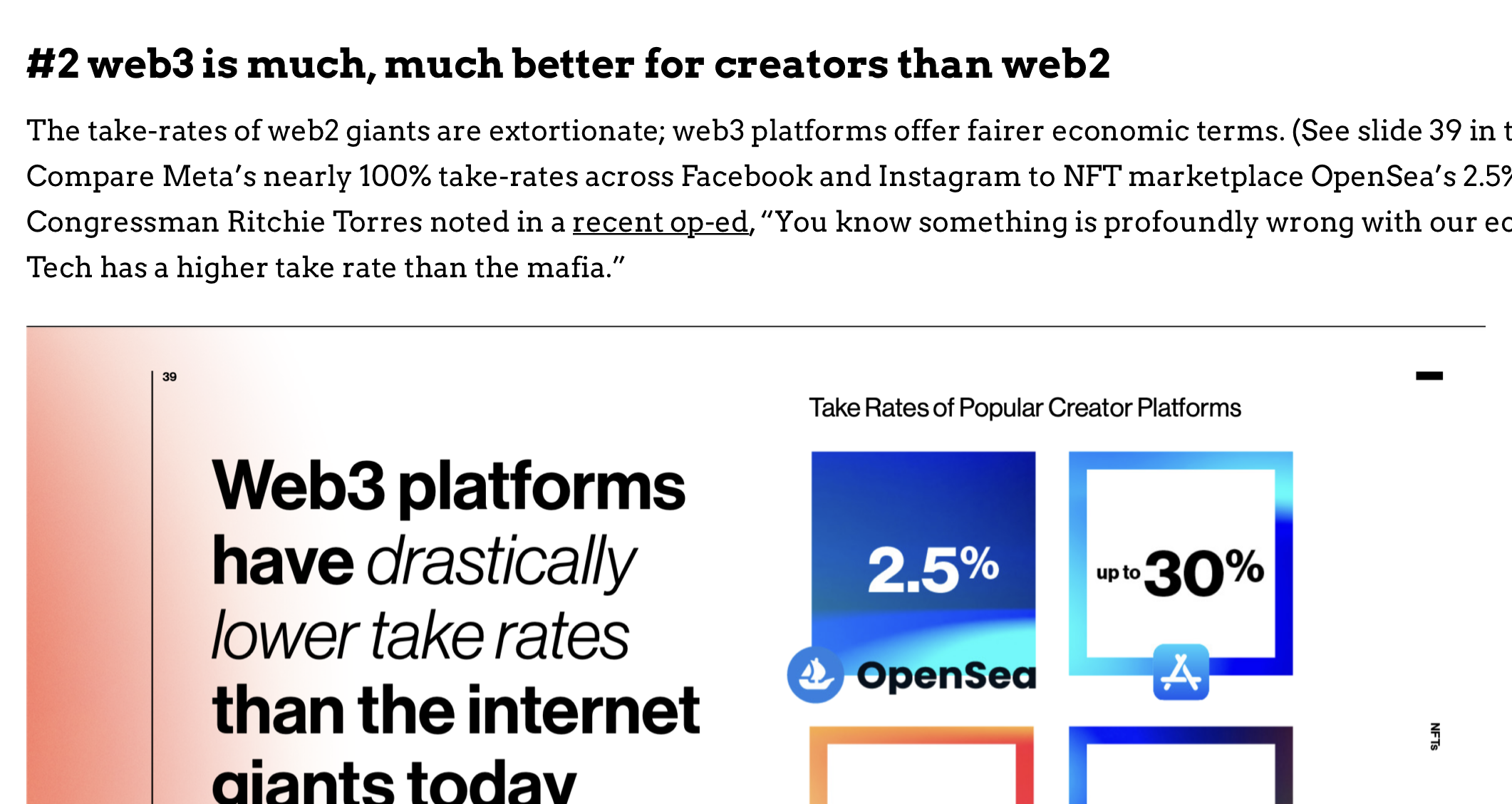 screenshot from a16z's state of crypto report