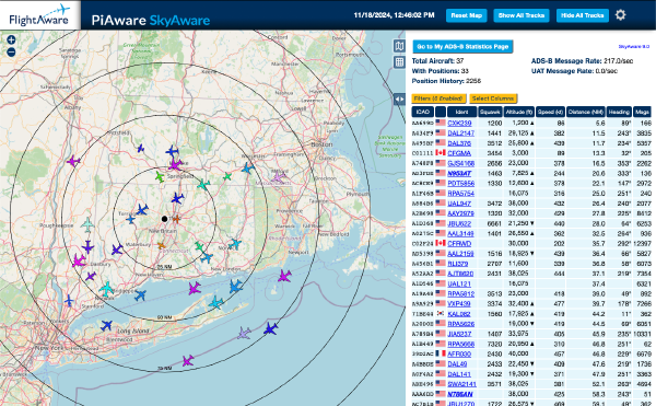 Building an ADS-B Ground Station with a Raspberry Pi and PiAware