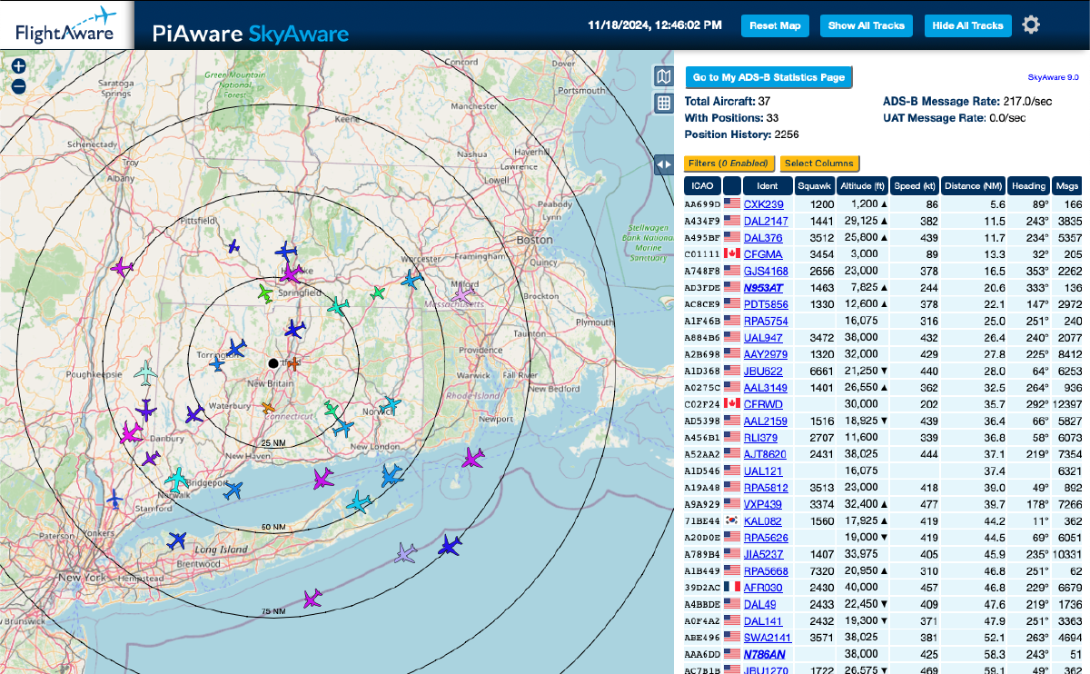 Building an ADS-B Ground Station with a Raspberry Pi and PiAware